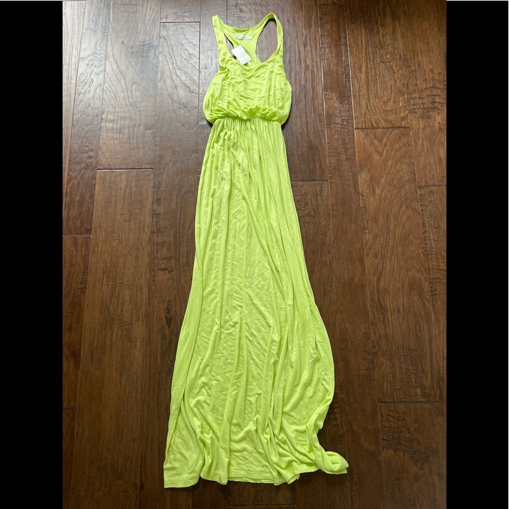 Lime-Green LUSH Maxi Dress